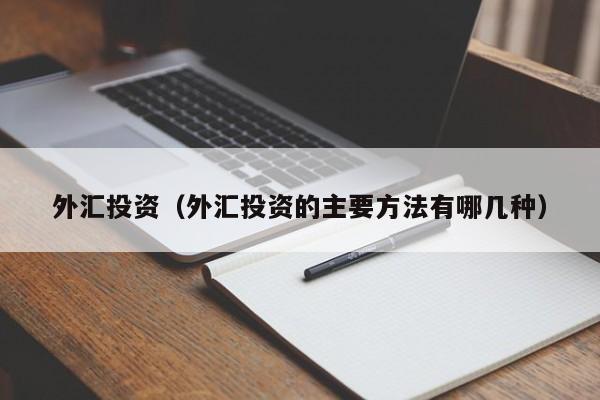 外汇投资（外汇投资的主要方法有哪几种）