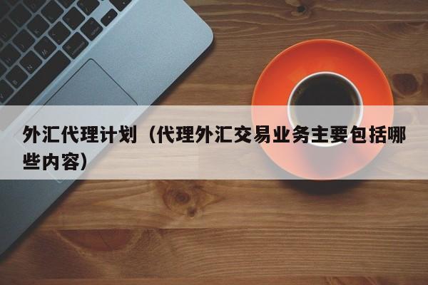 外汇代理计划（代理外汇交易业务主要包括哪些内容）